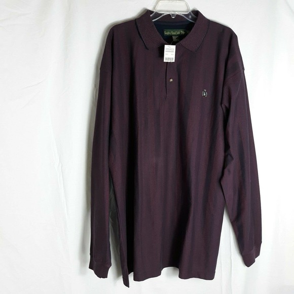 Burgundy Other - Knights Of The Round Table Men's 3XLT Polo Shirt